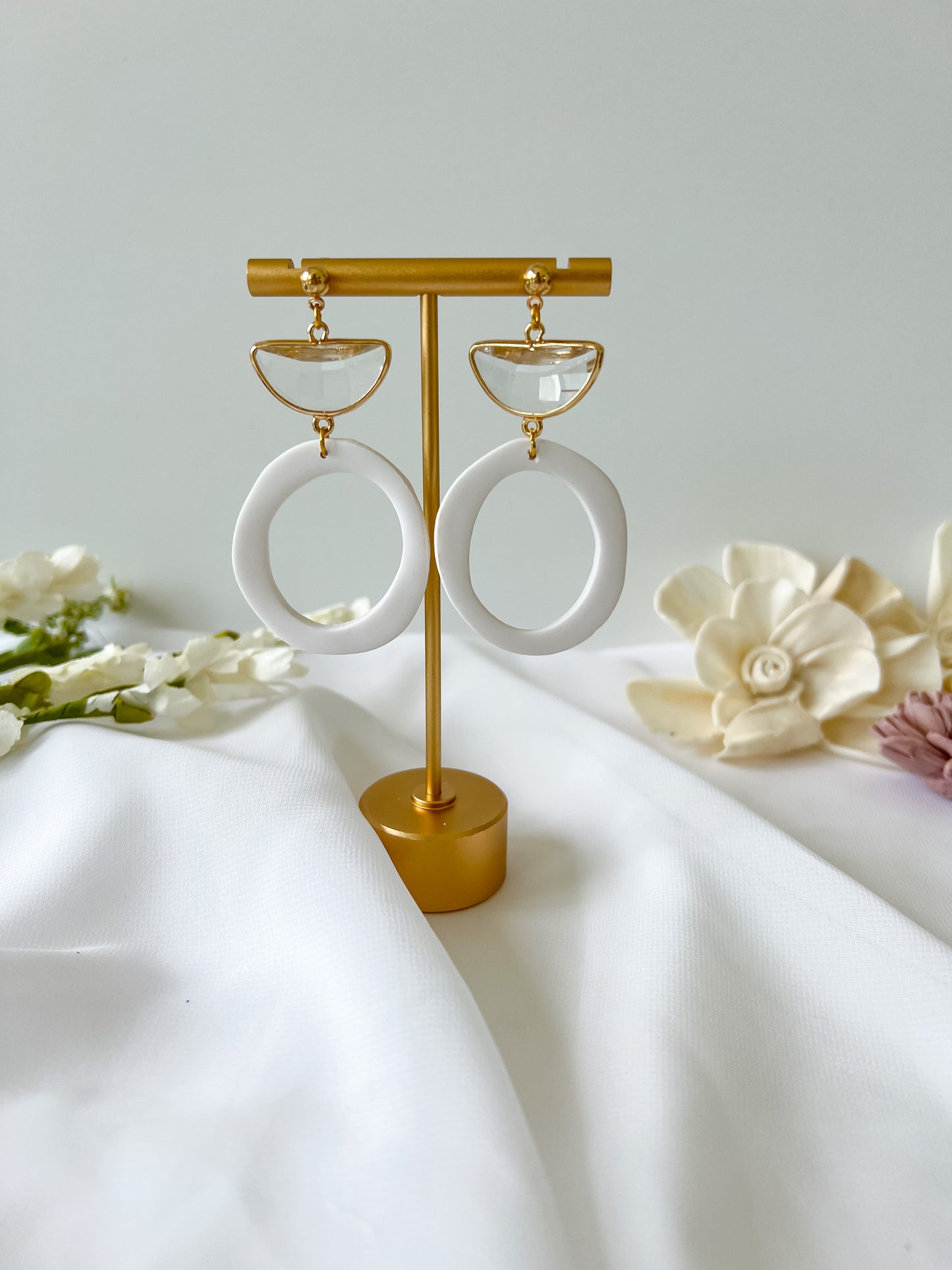 Organic Cutout with Gem (multiple options available)