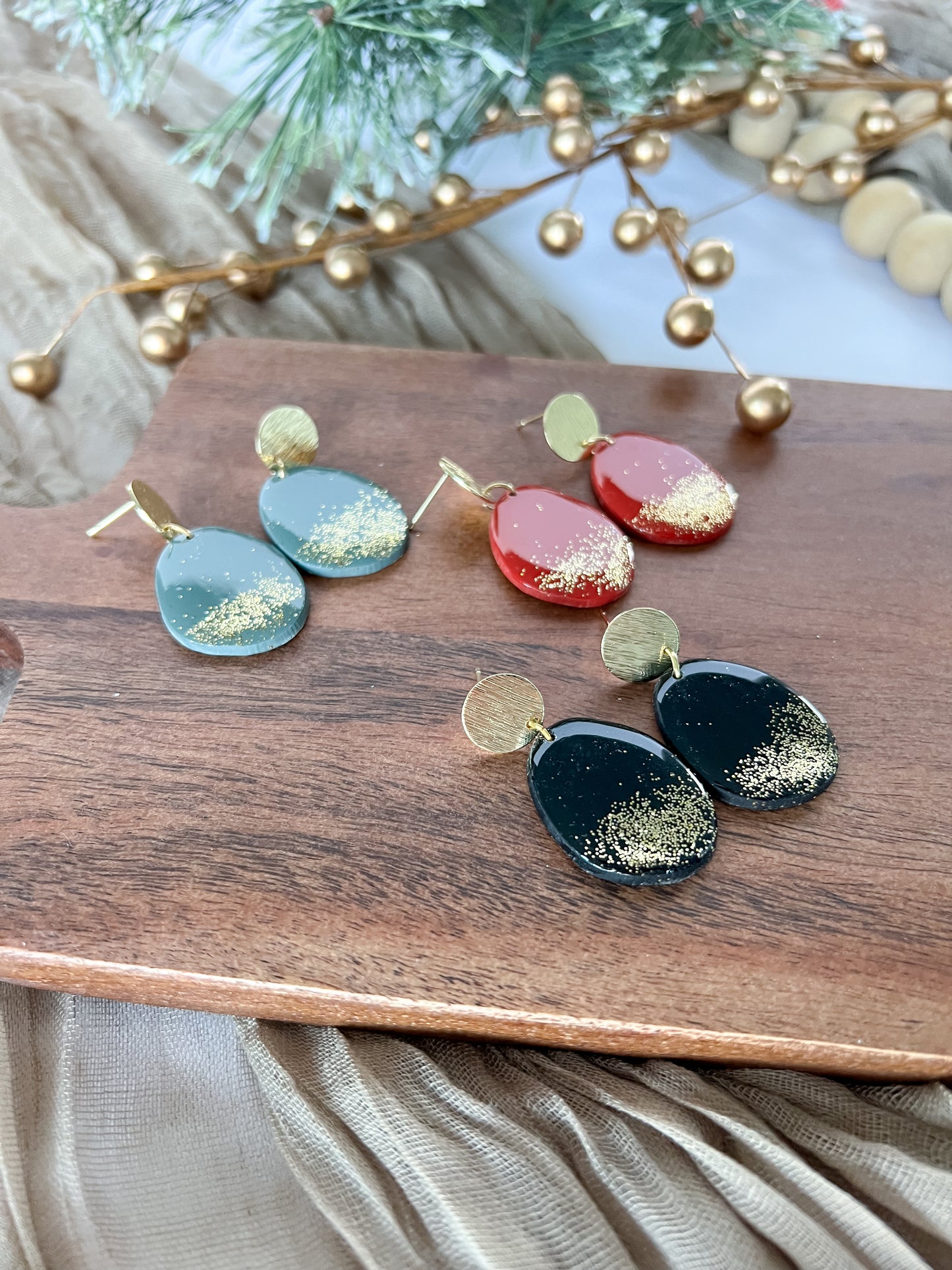 Glitter + Glam Dangles