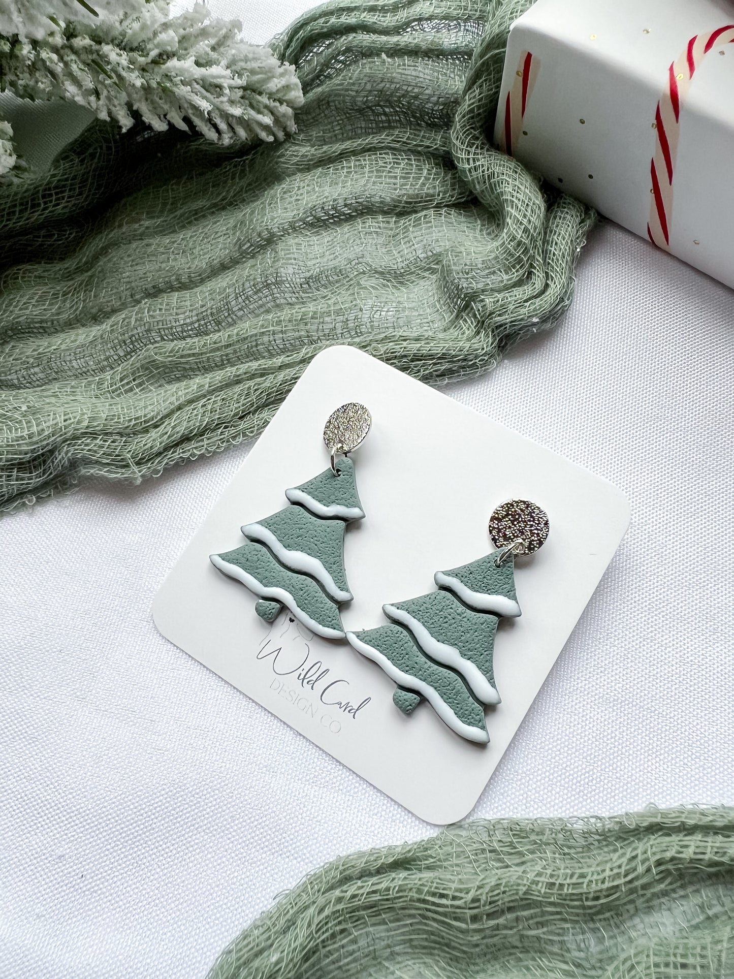 Fresh Cut Christmas Tree Dangles
