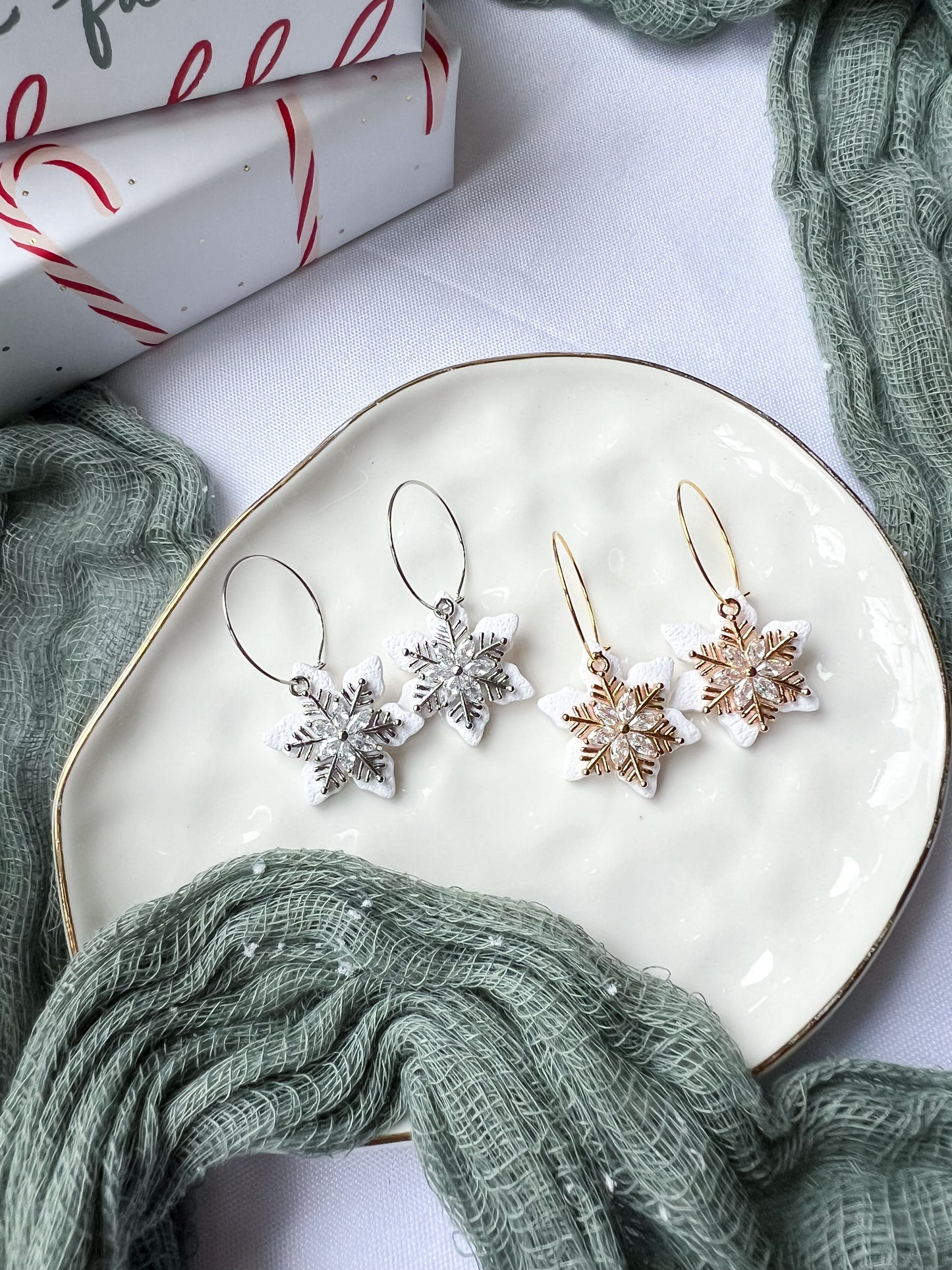 Glam Snowflakes