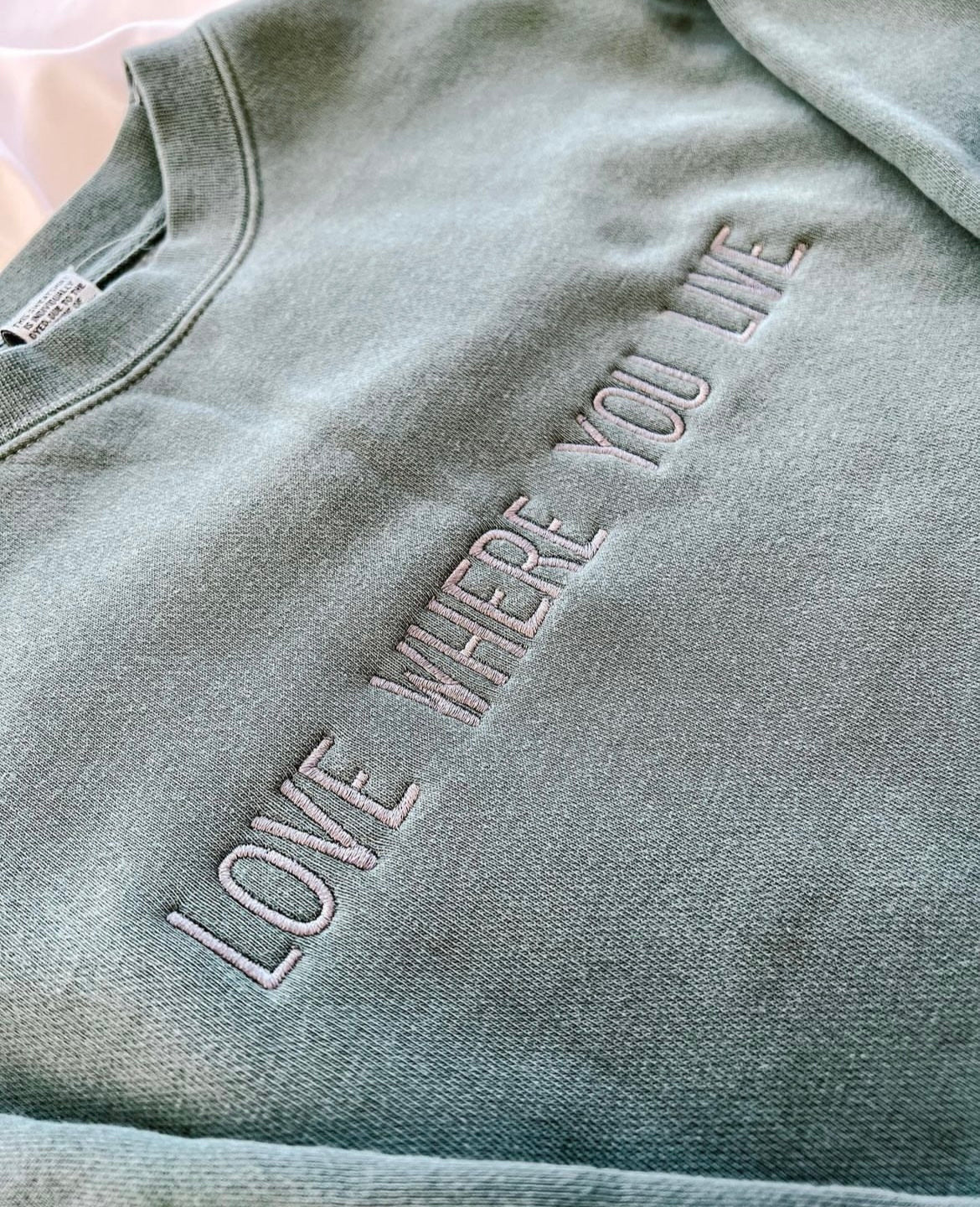 **RTS - Love Where You Live Sweatshirt (multiple styles)