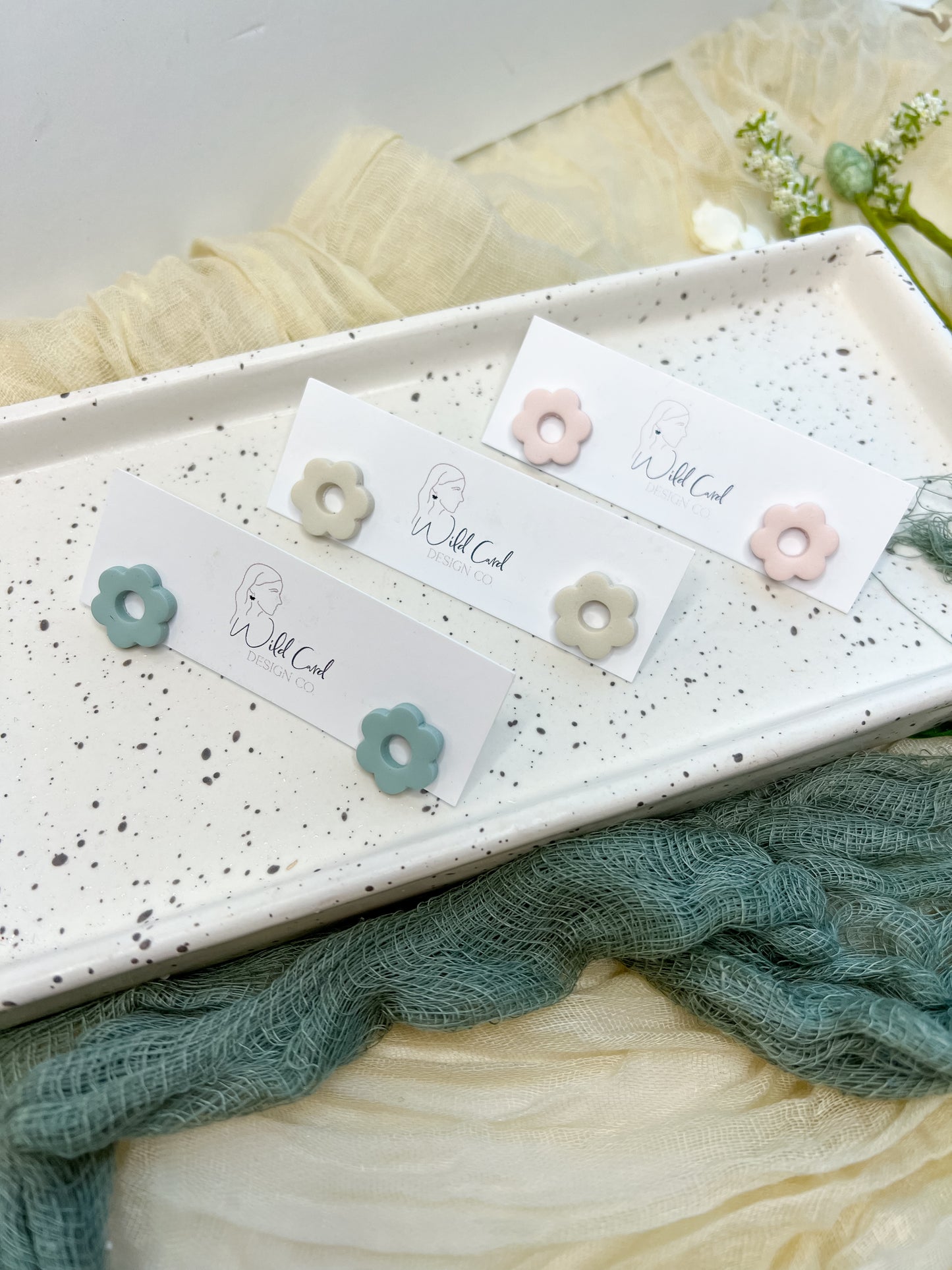 Mini Flower Studs