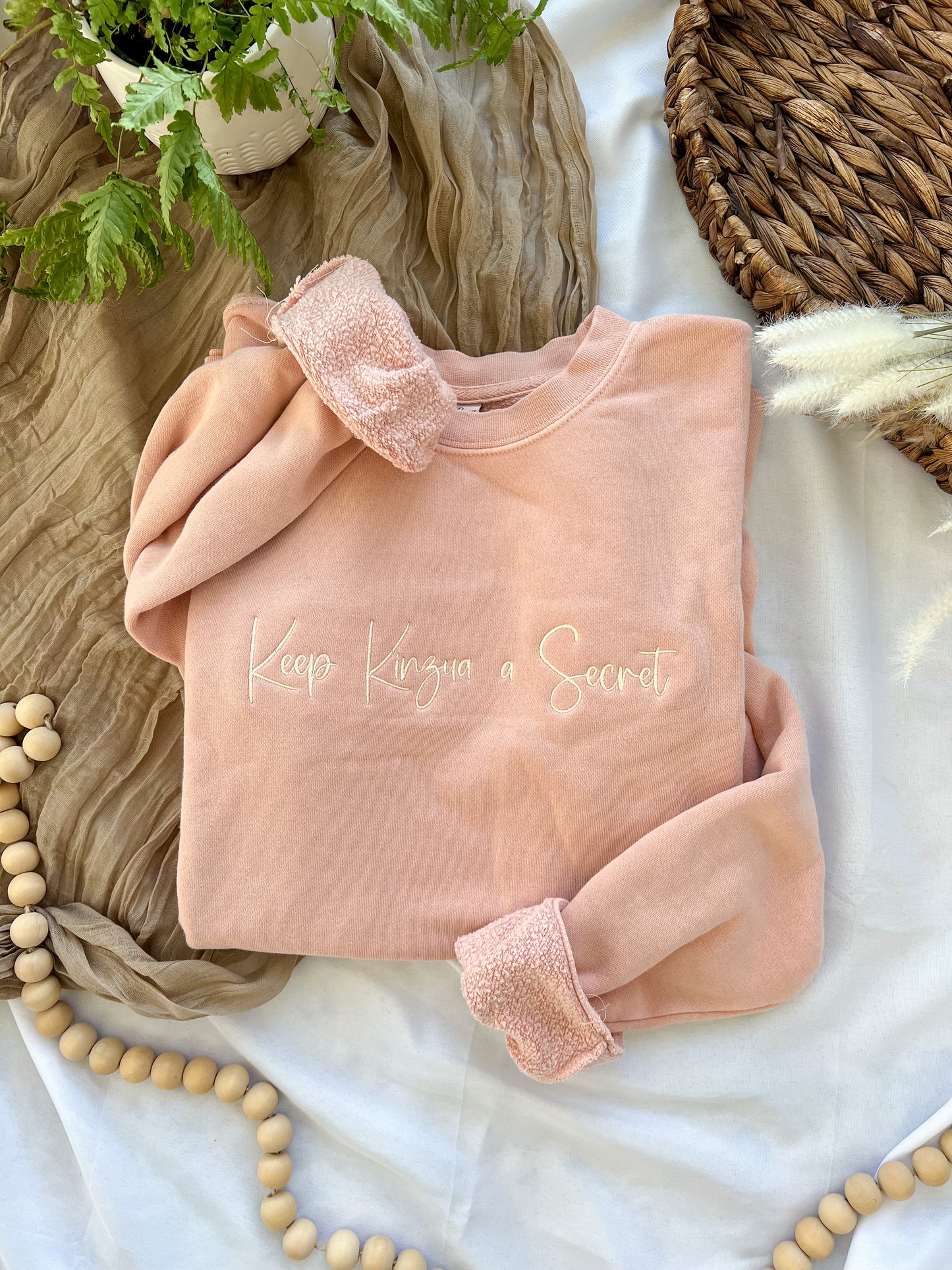 **RTS - Keep Kinzua a Secret Sweatshirt - Script Font