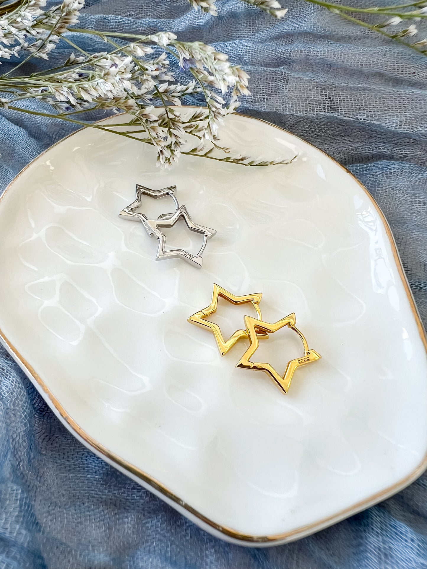 Mini Star Hoops
