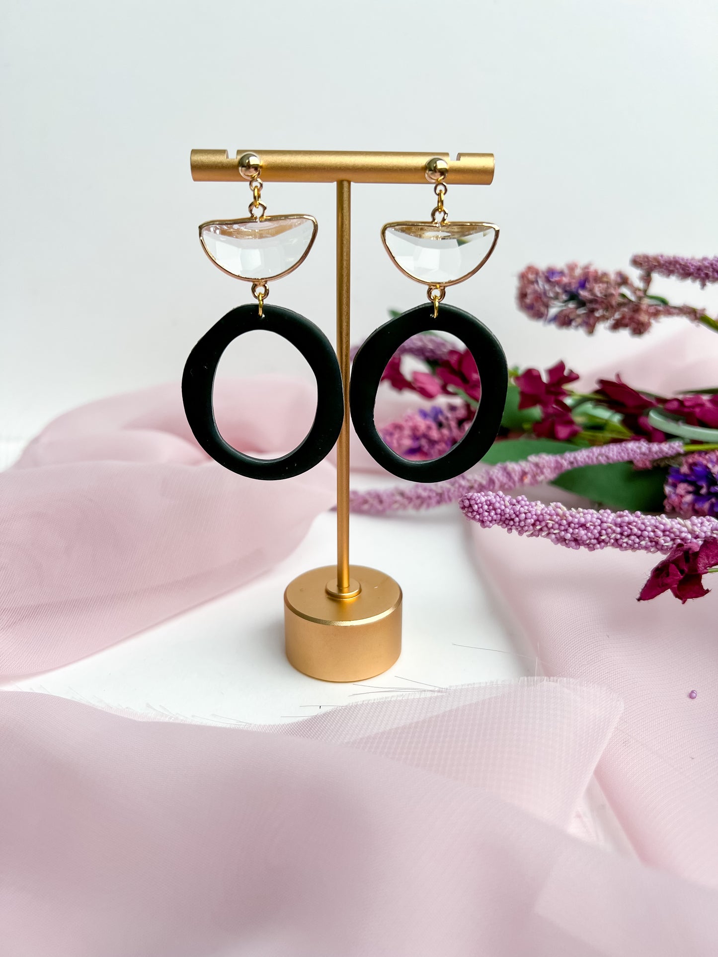Organic Cutout with Gem (multiple options available)