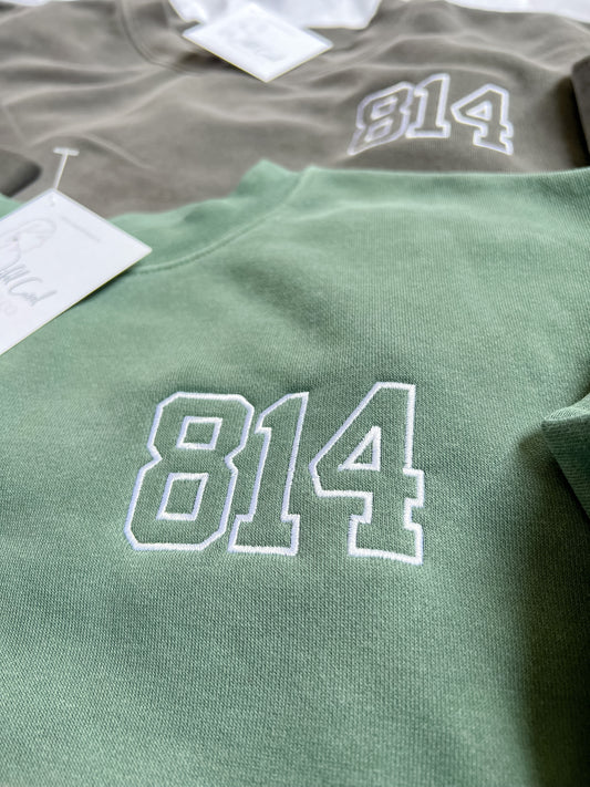 814 Sweatshirt--Block Text