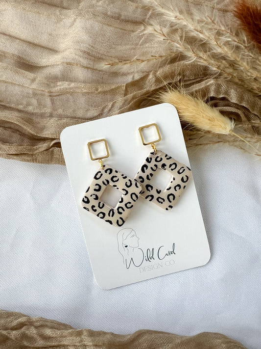 Leopard Print Dangle