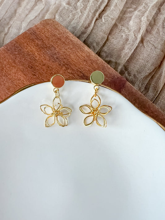 Mini Brass Flowers