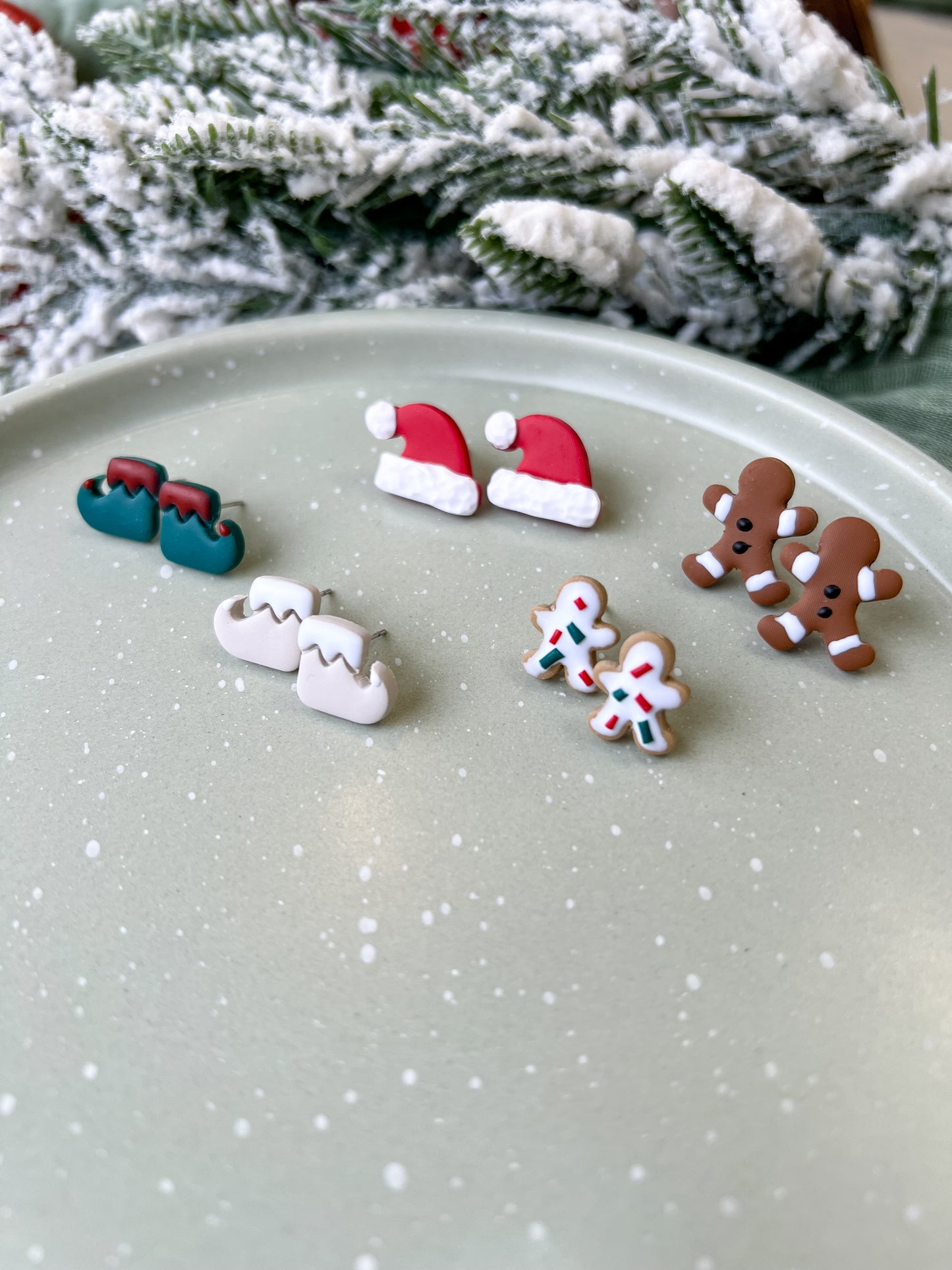 Christmas Studs (multiple options)