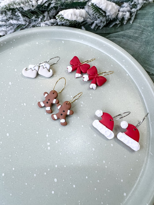 Christmas Mini Hoops
