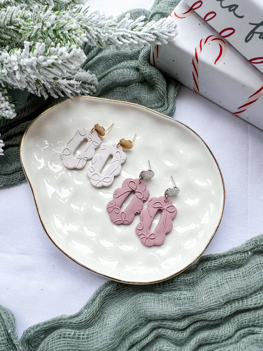 Winter Bow Dangles