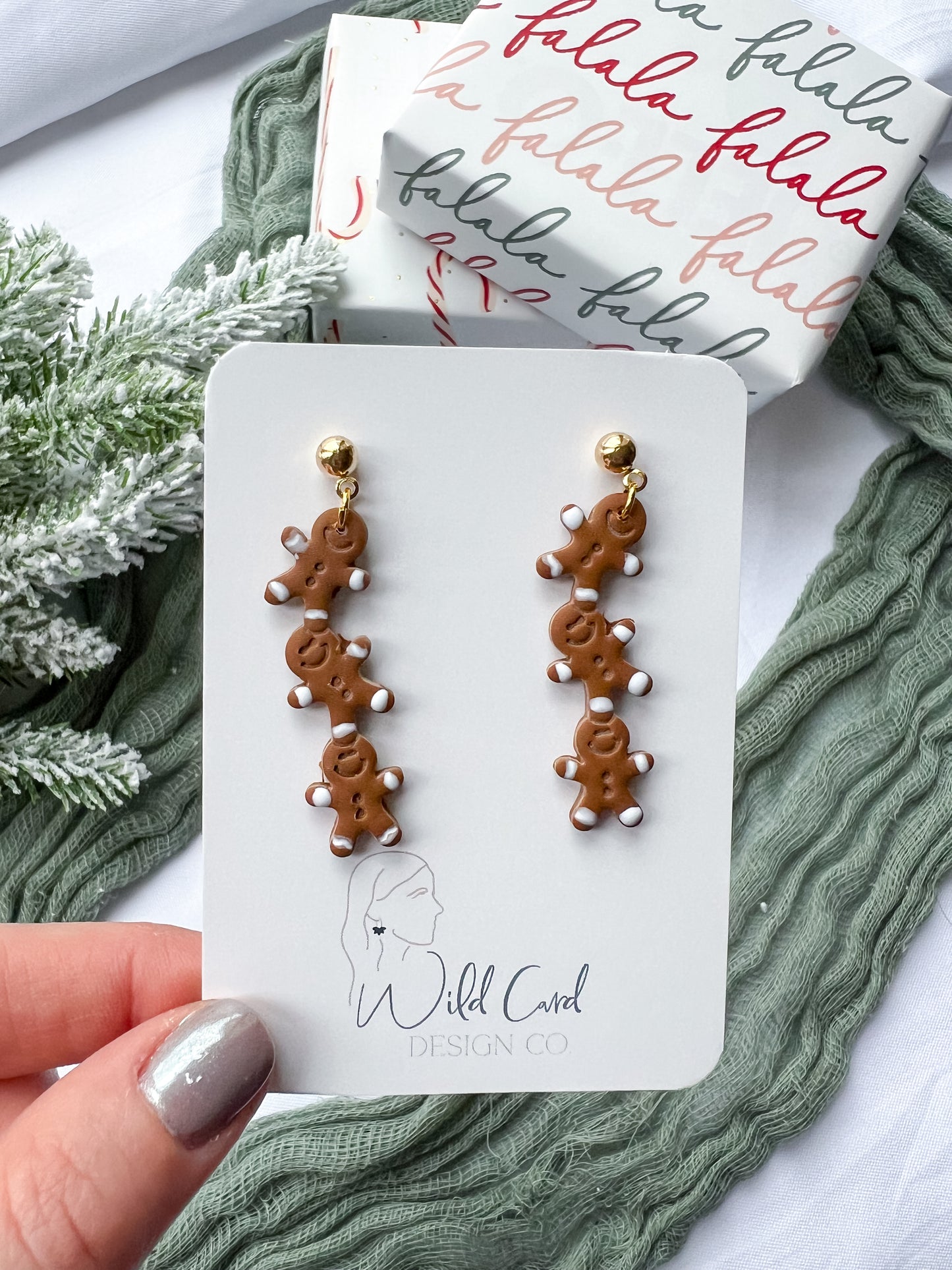 Gingerbread Dangle