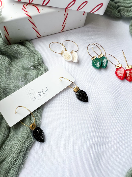 Christmas Light Hoops