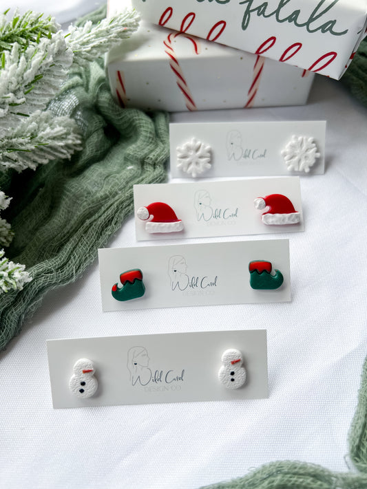 Christmas Studs (multiple options)