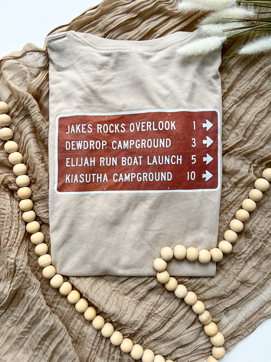 ** RTS - Show me around Kinzua Country tee