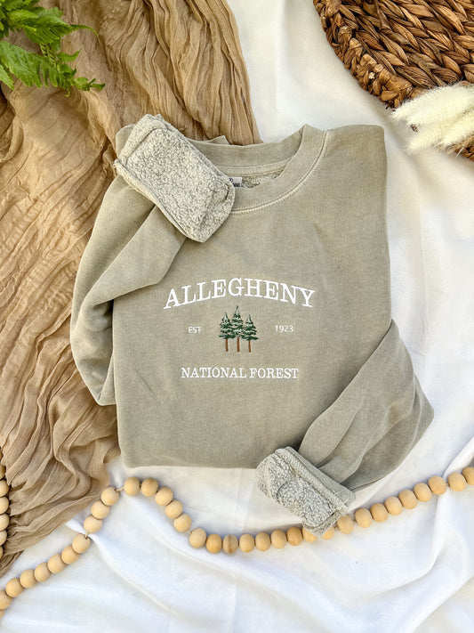 Allegheny National Forest Pines -- Sweatshirt