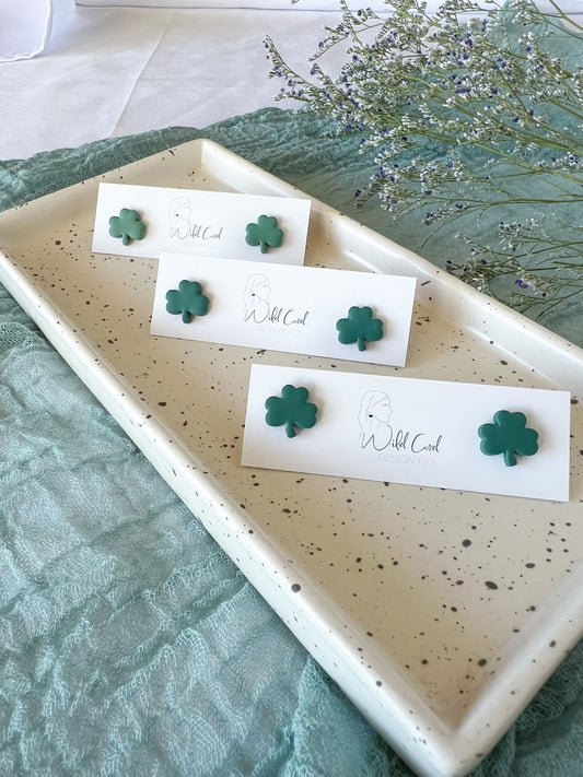 Shamrock Studs
