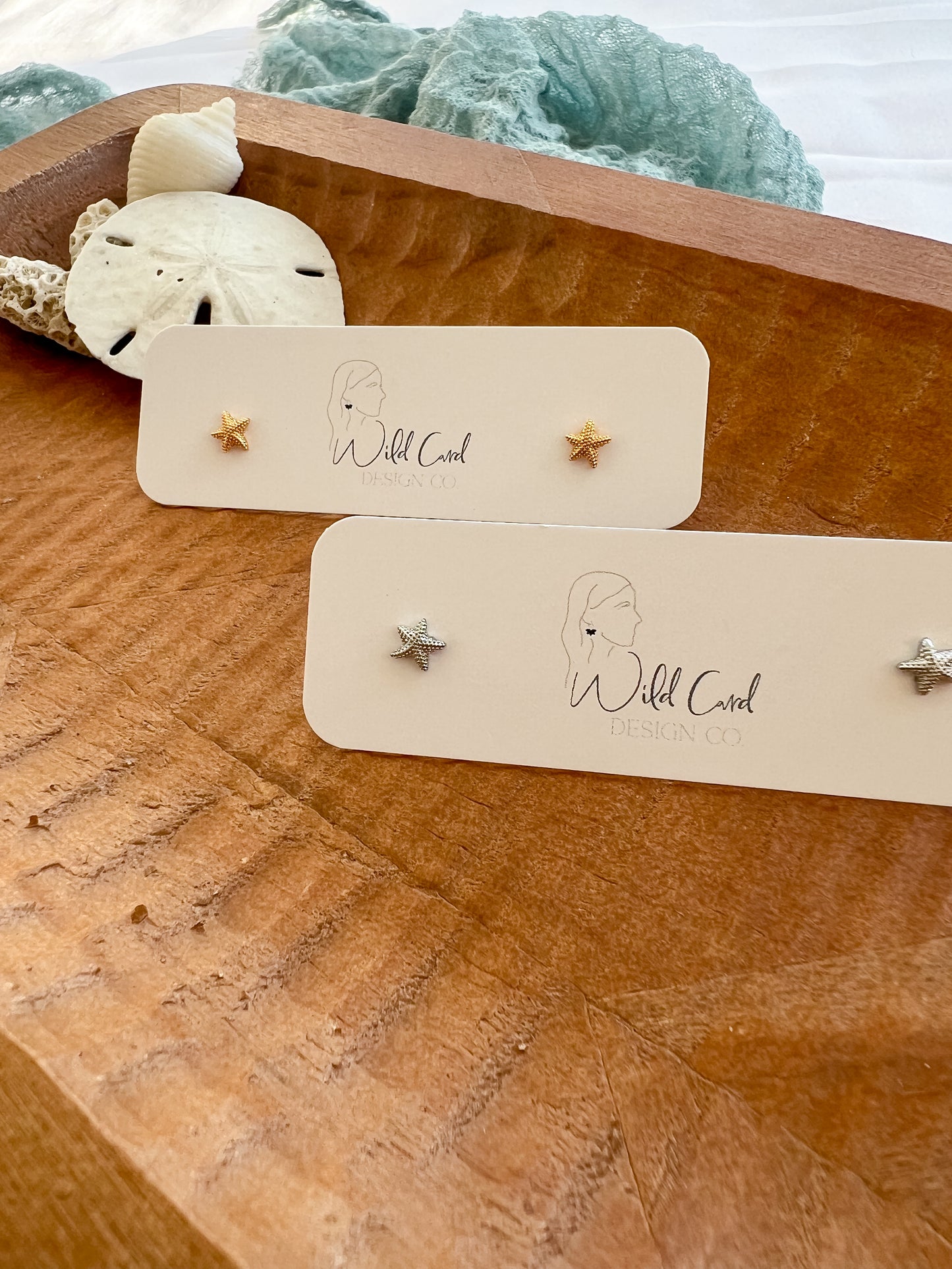 Mini Starfish Studs