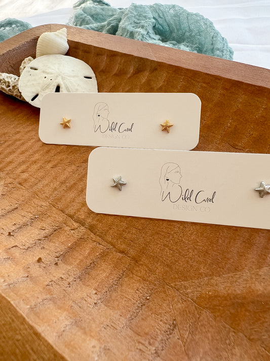 Mini Starfish Studs