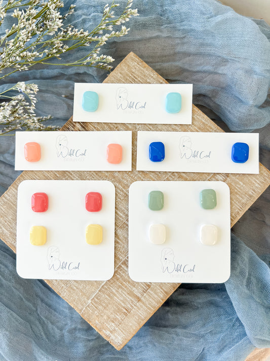 Color Block Studs (Stud Pack - 2 colors)