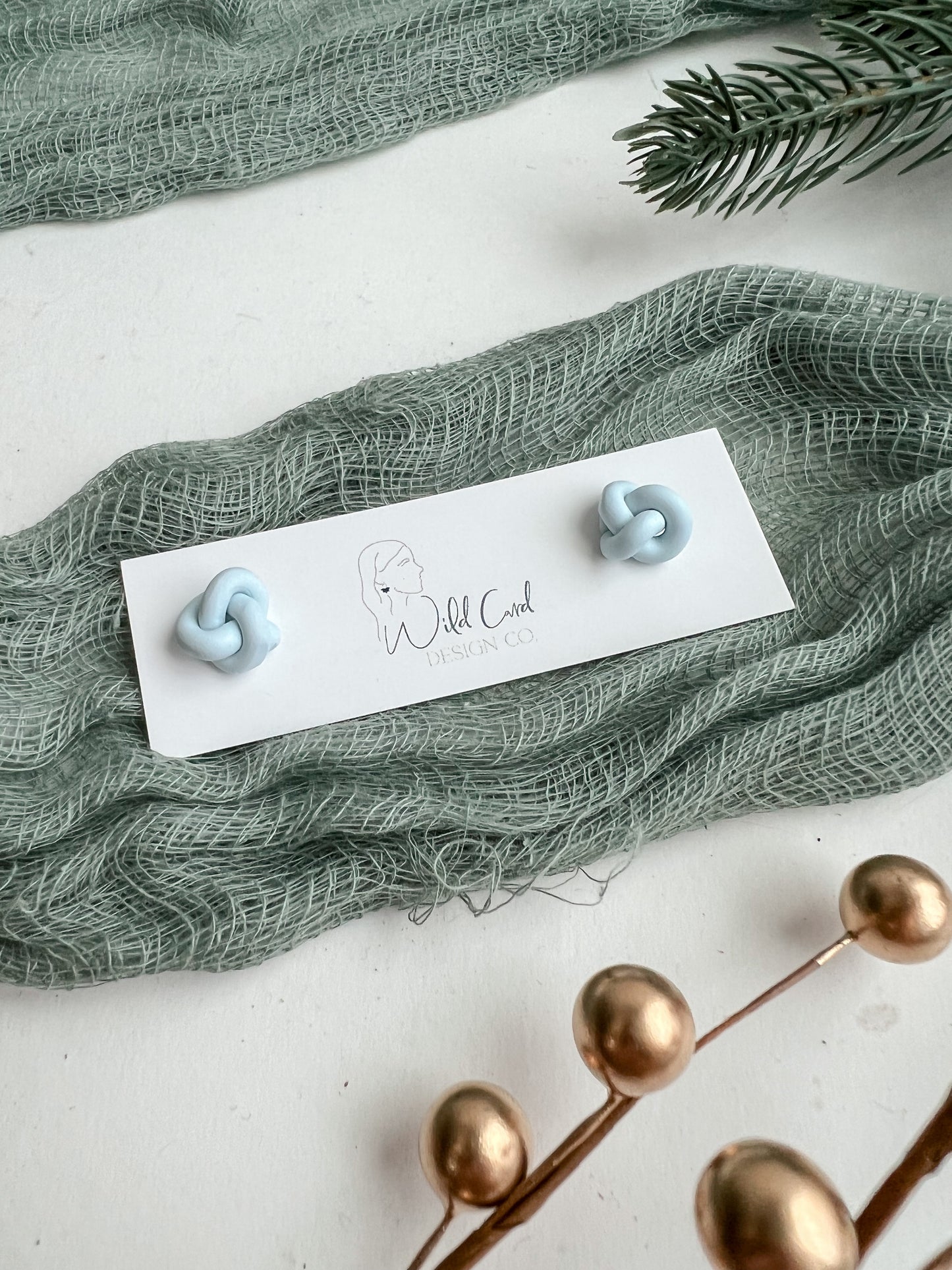 Knot Studs (multiple colors available)