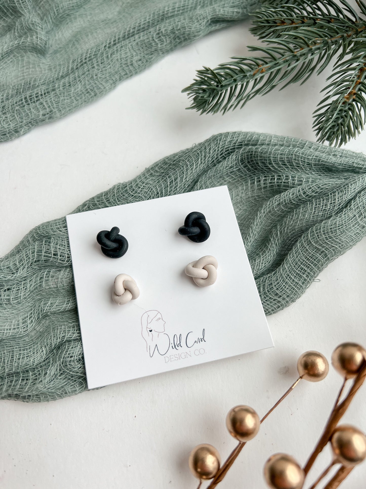 Knot Studs (multiple colors available)