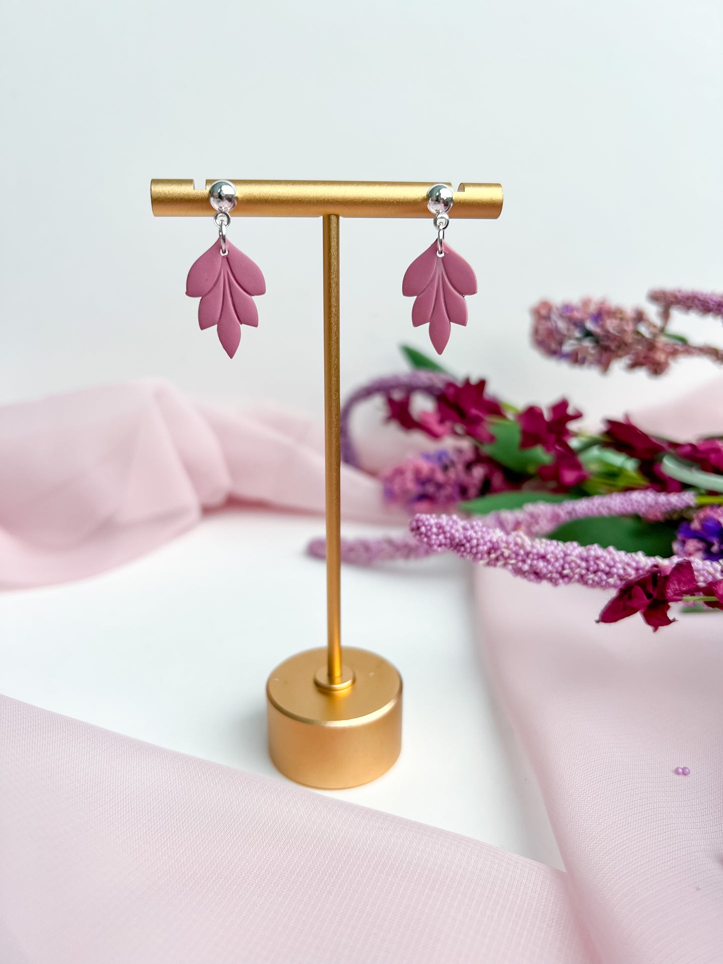 Mini Leaf Dangle (multiple colors available)