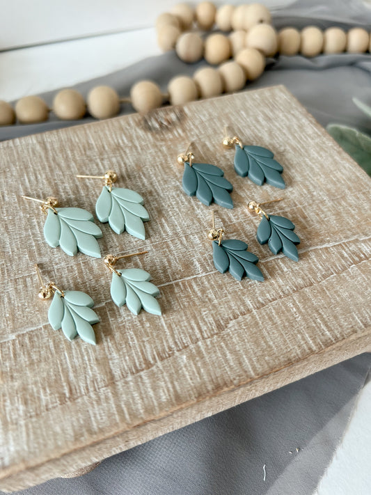 Leaf Dangles (multiple colors/sizes available)